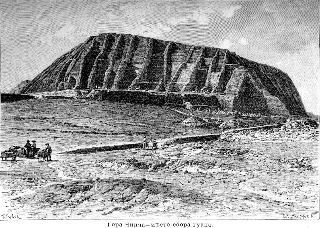 405 Гора Чинча - место сбора гуано